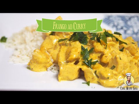 Vídeo: Salada Com Macarrão E Frango Ao Curry