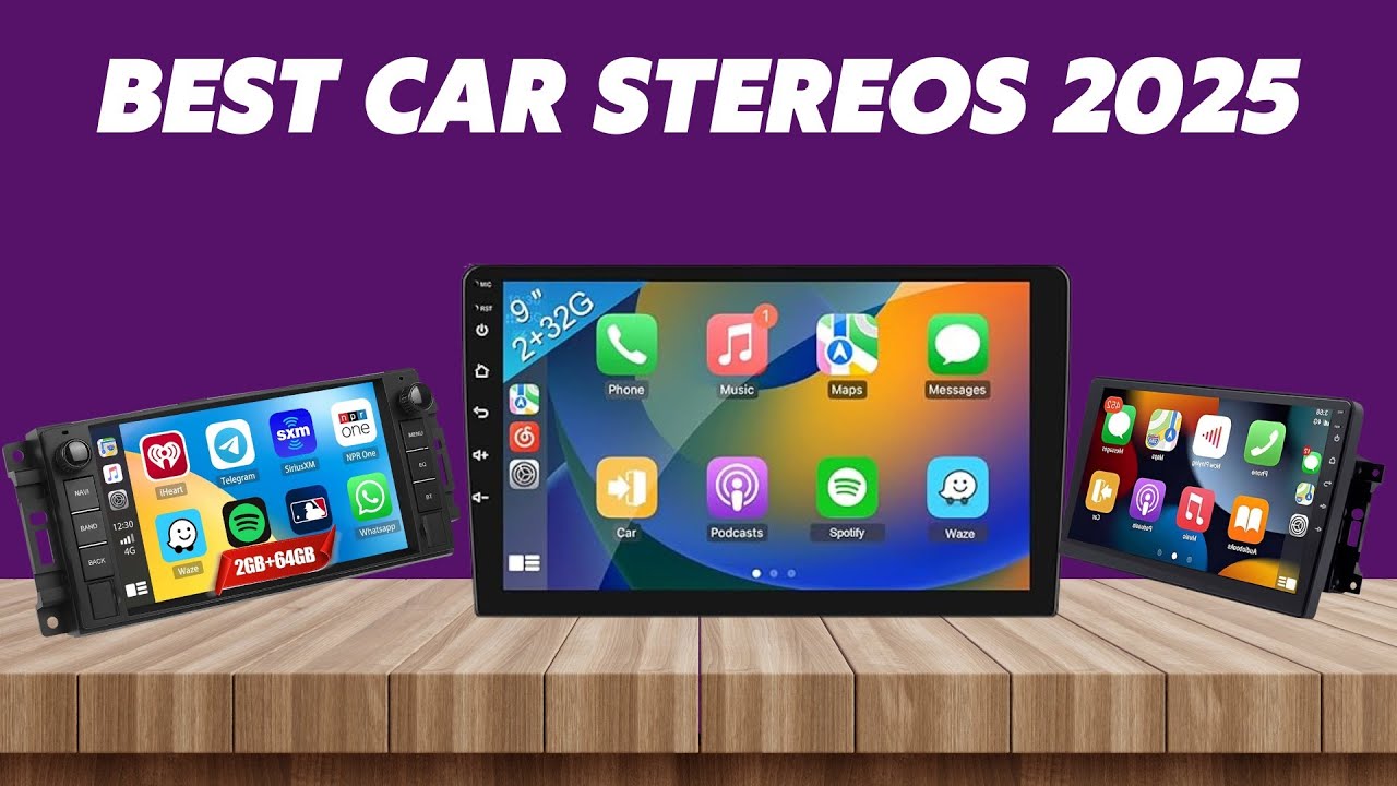 «Пять лучших автомагнитол 2025 года! (Беспроводной CarPlay и Android Auto)»