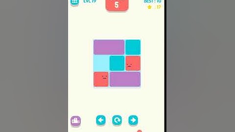 Slide the Block - Relax - Level 19 - 10 Moves