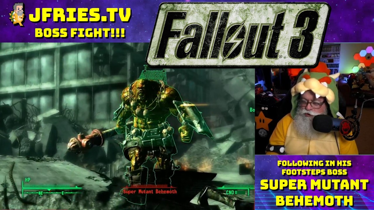 Highlight: Fallout 3 - Following in His Footsteps Boss - Super Mutant Behemoth