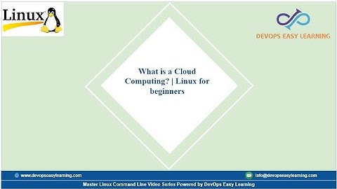 What is a Cloud Computing? | Linux for beginners