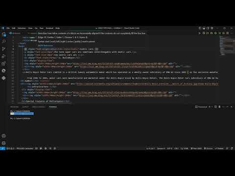 ●  !DOCTYPE html  • Untitled 1   Visual Studio Code 2023 08 15 19 23 40