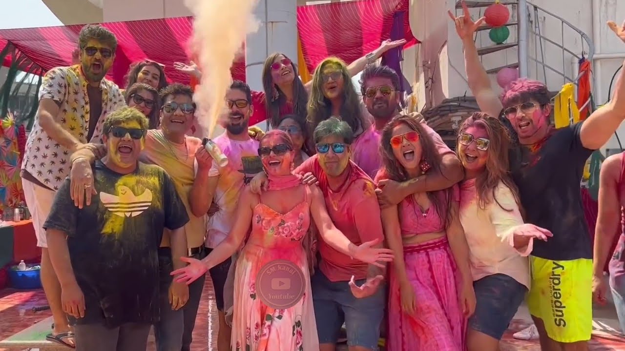 Photoshoot after holi all actress | holi party | hot poster photoshoot | sm kanal
