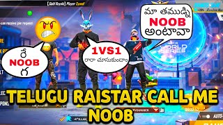 Telugu Raistar call me noob |raistar|htg| villan mama gaming