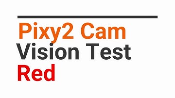 Pixy2 Test - Red