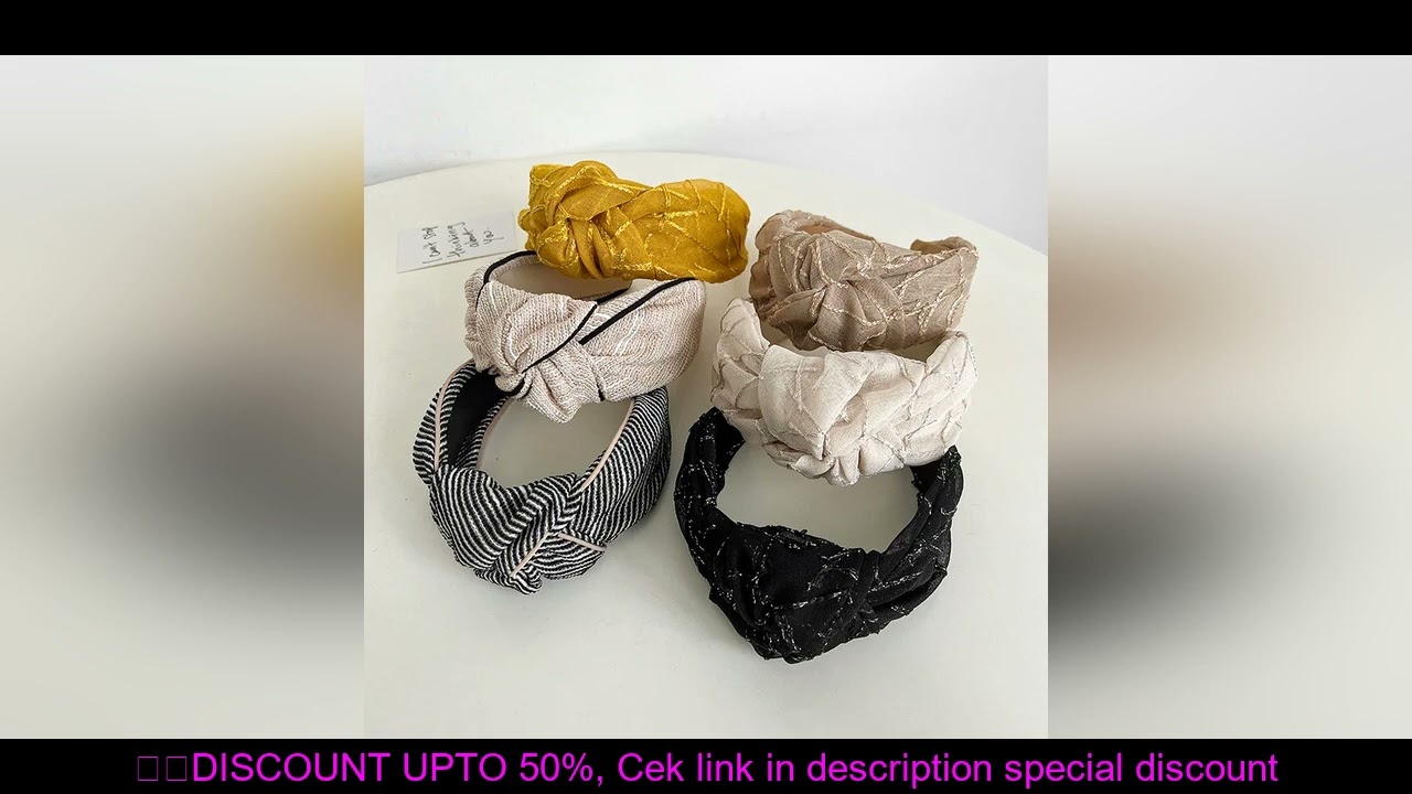 Women Girls organza Big Knot Hairband Scrunchies Set Headband Adult Hair Accessories Hair Jewley