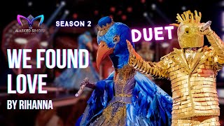 Blue Crane x Gold’s Duet “We Found Love” | Season 2 Finals Episode 13 | The Masked Singer SA