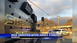 Roseburg man arrested after armed standoff