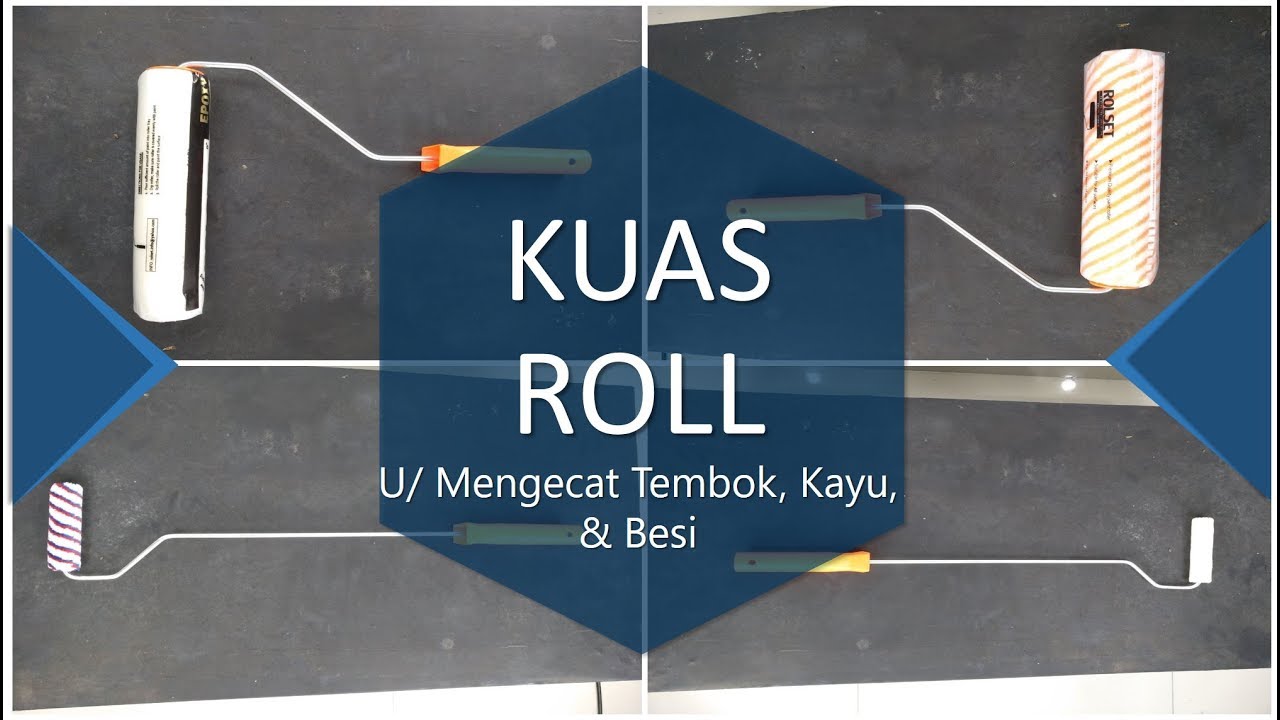 Kuas Roll Untuk Mengecat Tembok Kayu dan Besi Kuas Roll Untuk Mengecat Tembok Kayu dan Besi