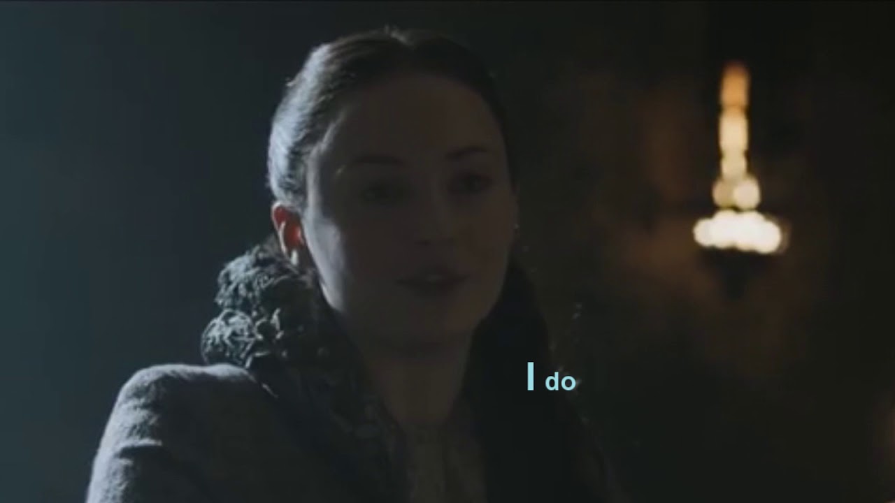 Jon & Sansa  _ My Queen, My King