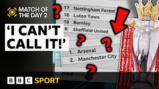 Premier League title race & relegation fight 'impossible to call' | Match of the Day 2 | BBC Sport