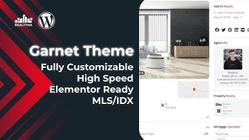 How to Create Property Pages With Elementor Templates | Realtyna Garnet Theme