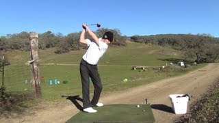 2013224 Range Bowed Left Wrist Downswing- Golf Ballin'