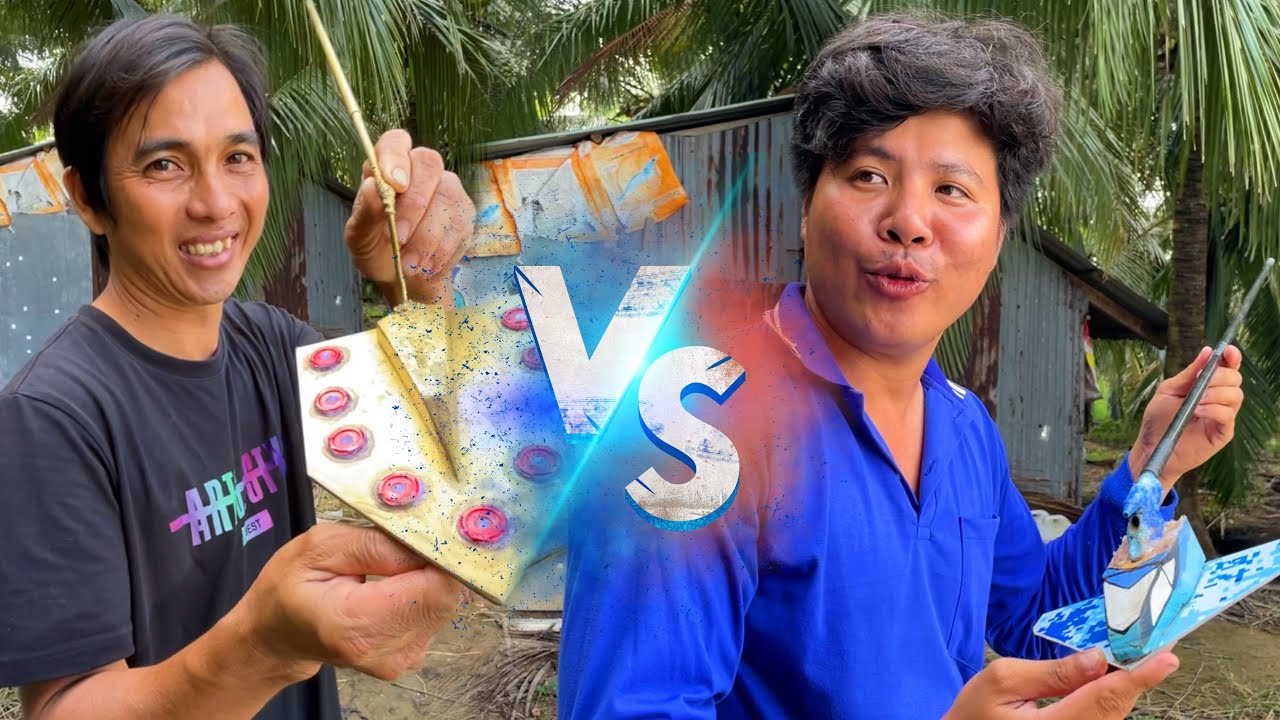 Thách Đấu Bobo Thái Với Anh Tư Khải TV! Ai sẽ là Vua Bobo Thái. | Trường QN 