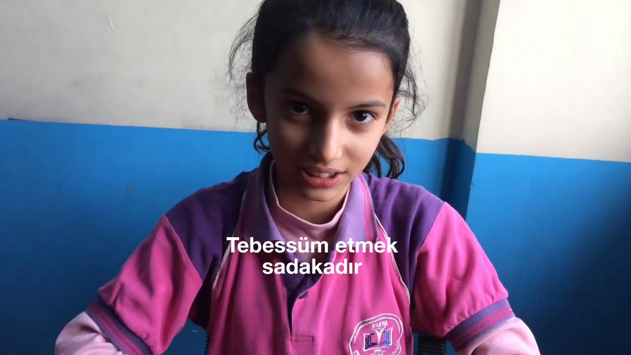 Efendi Halil Ortaokulu Hadis'i Şeriflerin canlandırılması çalışmamız.İyi Seyirler.