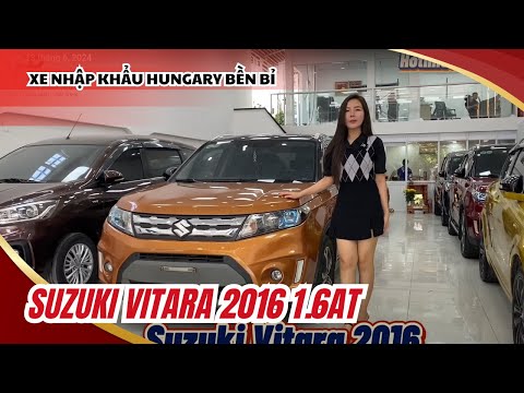 Suzuki Vitara 2016 1.6AT màu cam sáng bóng nhập khẩu Hungary với độ bền cực cao, review xe ngày 13/6