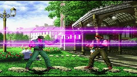 KOF MUGEN Clark Team VS Ralf Team