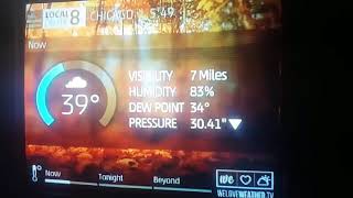 Chicago Intellistar 2 Local Forecast - 111317 549 Pm