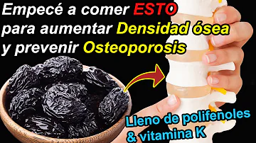 ¿Cómo puedo recuperar la densidad ósea?