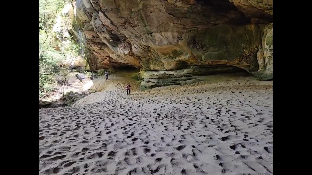 Sand Cave & White Rocks Overlook via Ewing Trail in Ewing, VA May