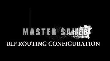 Rip Routing Configuration