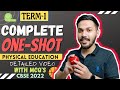 Physical Education Complete Syllabus ONE SHOT for TERM 1 with MCQ's | Class 12 CBSE Board 2022 🔥