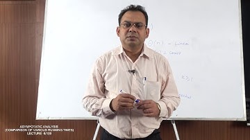 Design and Analysis of Algorithm | Lecture 8 | Prof. Tapan Kumar Hazra