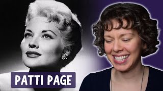 Absolute perfection. Vocal Analysis of Patti Page singing Changing Partners