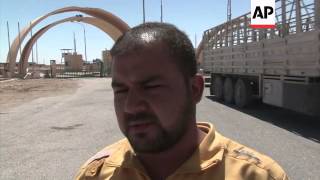 Comments from drivers on Jordan-Iraq border as Jordanian troops deployed to border points screenshot 5