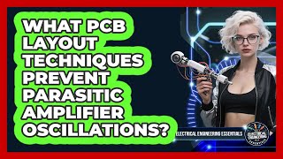 What PCB Layout Techniques Prevent Parasitic Amplifier Oscillations?