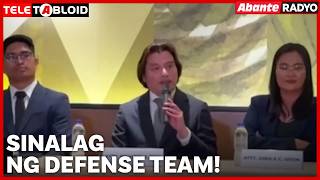 Mga alegasyon sa impeachment hearing, sinalag ng defense team ni VP Sara Duterte | Teletabloid