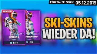 FORTNITE SHOP vom 5.12 -  Ski-Skins!  Fortnite Daily Item Shop von heute: 05 Dezember 2019 | Detu