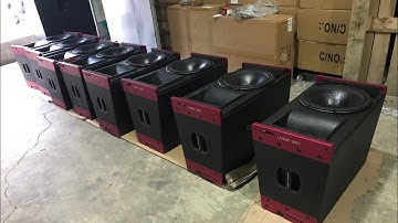 Dàn loa đám cưới - line array 30 đơn về Hậu Giang - 0938884126