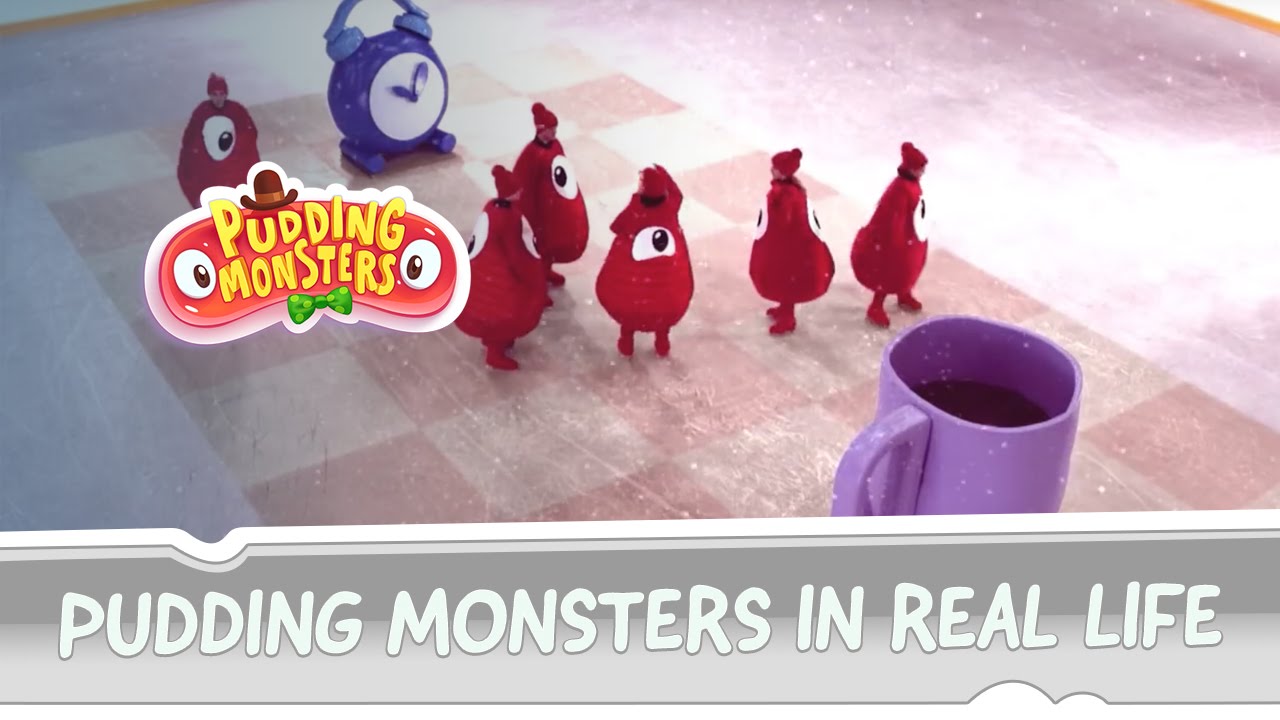 ⁣Pudding Monsters in Real Life
