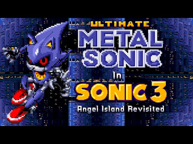 Metal Sonic Over Mecha Sonic [Sonic 3 A.I.R.] [Mods]