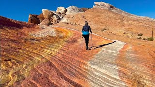 Valley of Fire, Nevada. Crazy Hill, Rainbow Road, Pastel Canyon & More