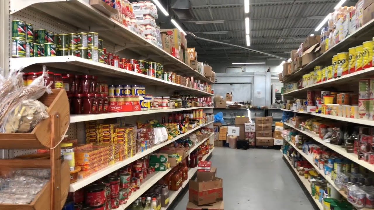 Shopping at African Store in America