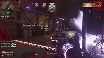 COD WW2 multiplayer Tesla Gun massive killstreak