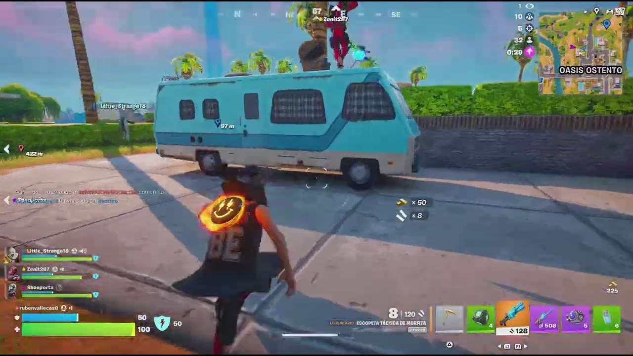 Victoria zero con el barbero