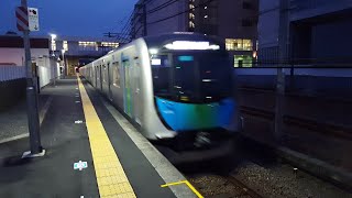西武40000系 40102F 東飯能駅通過 '20.02.29