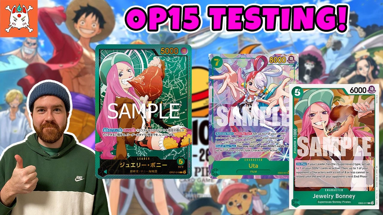 Trying 7c Uta & Friends (OP15 Bonney Cooking) - YouTube