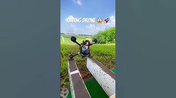 Racing Drones are INSANE 200km/h easy in 1sec.   #mckfpv #fpv #fpvdrone #tech #racingdrone #sendit