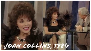 Joan Collins Interview on The Merv Griffin Show (1984)