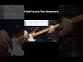 I Can’t Love You Anymore (Ella Langley & Morgan Wallen) #bass #bassplayer