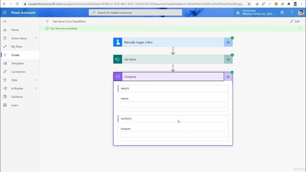 Retrieving all items in a SharePoint list | Microsoft Power Automate ...