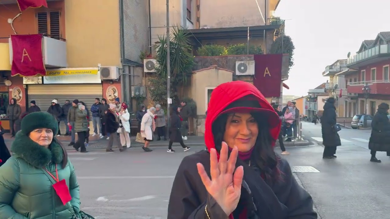 Festa di S. Agata V.M. 05.02.2025. Processione