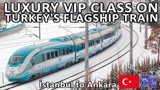Private VIP COMPARTMENT on Turkey's Flagship Highspeed Train / Istanbul to Ankara