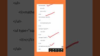 HTML List Tags | Experiment-3 | Ordered vs Unordered List in HTML 🔥 | HTML List #WebTechnologies