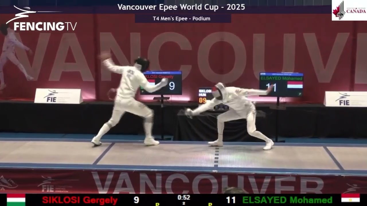 2025.12.6 🇨🇦WC SIKLOSI Gergely  vs ELSAYED Mohamed