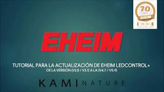 TUTORIAL PARA LA ACTUALIZACIÓN DE EHEIM LEDCONTROL+ WIFI
